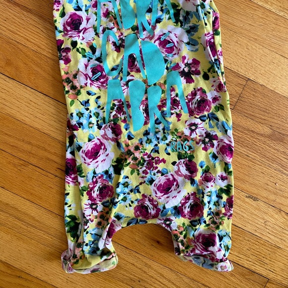 Yellow floral abra Rags - Picture 2 of 2